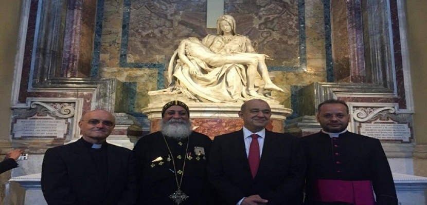 بابا الفاتيكان يبارك أيقونة رحلة العائلة المقدسة .. ويؤكد أن مصر هي أرض الحضارة والتاريخ