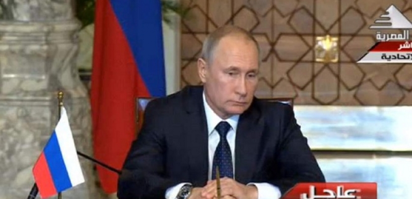 بوتين : روسيا ستحتفظ بالمركز الأول عالميا في صادرات القمح