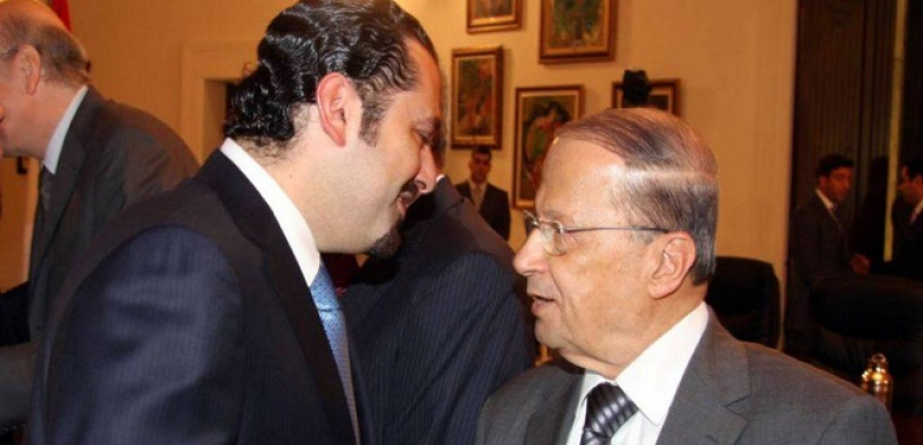 الحريري يستكمل مشاوراته مع عون لتشكيل الحكومة اللبنانية الخميس