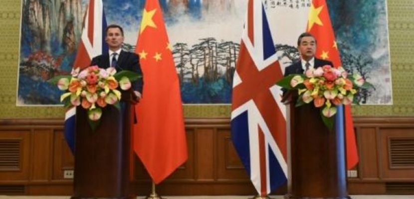 وزير الخارجية البريطاني يرحب باتفاق تبادل تجاري مع الصين لما بعد بريكست