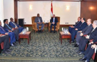 الرئيس السيسي يلتقي في الخرطوم النائب الأول لرئيس السودان
