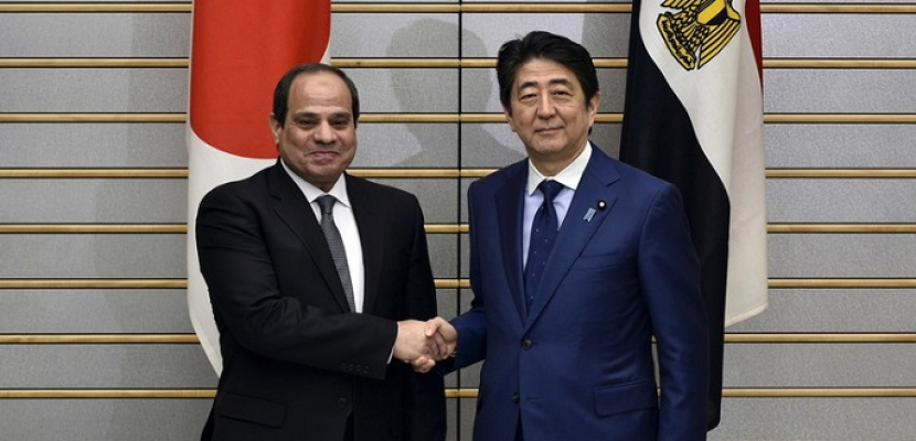 الرئيس السيسي يبحث مع رئيس الوزراء الياباني هاتفيا تعزيز العلاقات الثنائية