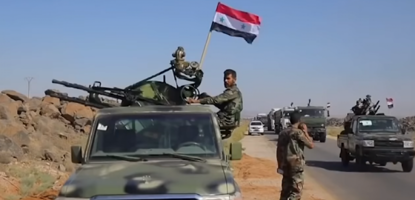 الجيش السوري يسيطر على أربع قرى بريف درعا الشمالي الغربي