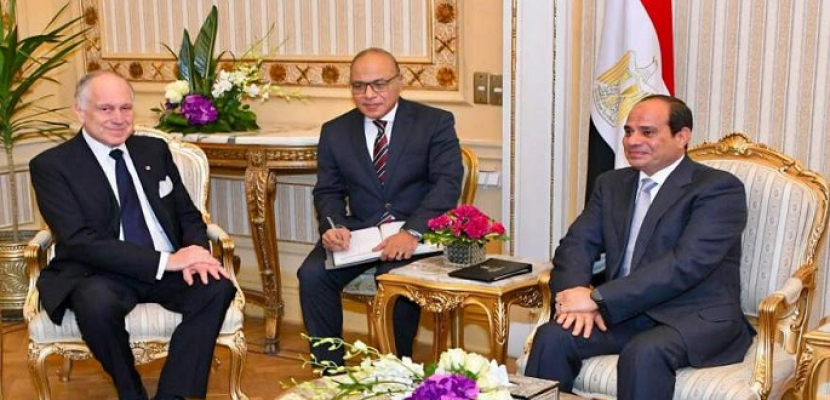 الرئيس السيسي يؤكد حرص مصر على تطوير علاقاتها الإستراتيجية مع الولايات المتحدة
