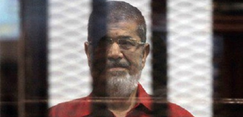 تأجيل محاكمة مرسي في “التخابر مع حماس” لـ 23 ديسمبر