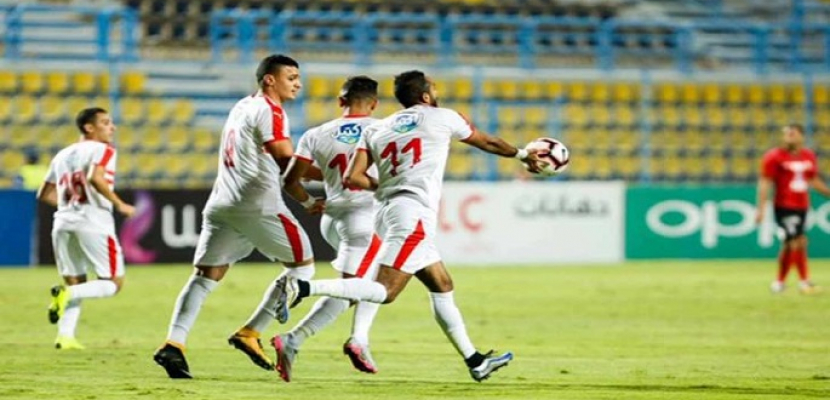 الزمالك يواصل انتصاراته في الدوري بالفوز على الداخلية 2-1