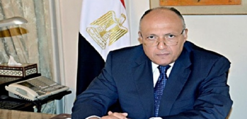 وزير الخارجية يعقد غدا مباحثات مع المبعوث الأممى الجديد إلى سوريا