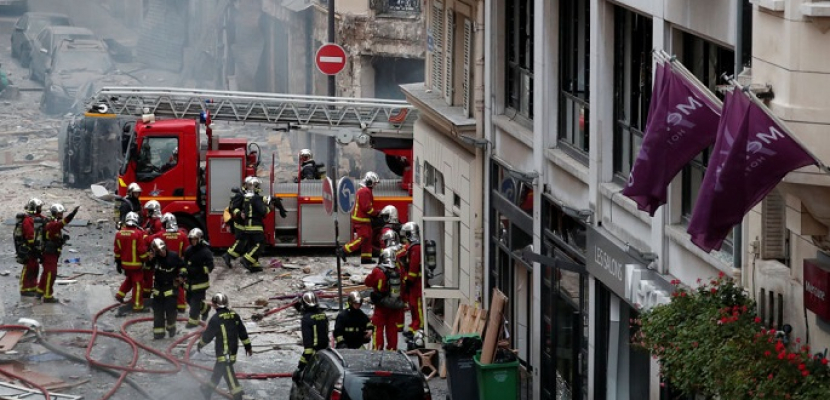 إصابة عدة أشخاص فى انفجار بمخبز وسط باريس ناجم عن تسرب غاز