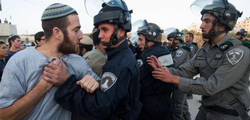 صدامات بين مستوطنين والشرطة الاسرائيلية في الضفة الغربية المحتلة