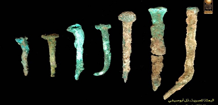 الآثار: اكتشاف ورشة لإصلاح المراكب والسفن تعود للعصر البطلمي بشمال سيناء