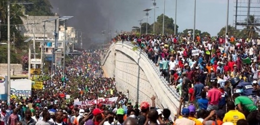 استمرار المواجهات الدامية خلال تظاهرات معادية للحكومة في هايتي