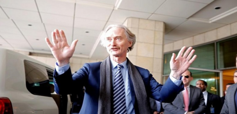 مبعوث الأمم المتحدة الجديد لسوريا يسعى لبدء محادثات بشأن الدستور