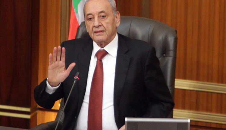 رئيس مجلس النواب اللبناني يدعو لجلسة عامة للنظر بطلب طرح الثقة بوزير الخارجية الخميس