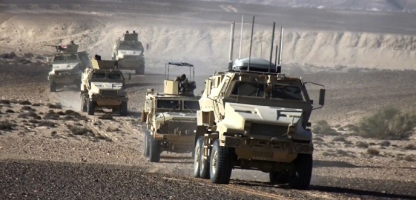 القوات المسلحة : القضاء على 46 إرهابيا وتدمير 15 وكراً شمال ووسط سيناء