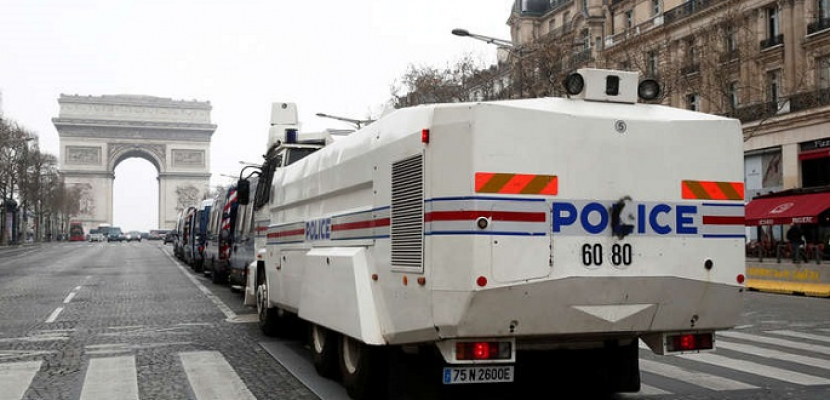 تشديد الإجراءات الأمنية فى باريس تحسباً لمظاهرات جديدة للسترات الصفراء