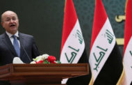 الرئيس العراقي يبحث مع رئيس النواب اللبناني سبل التعاون الثنائي