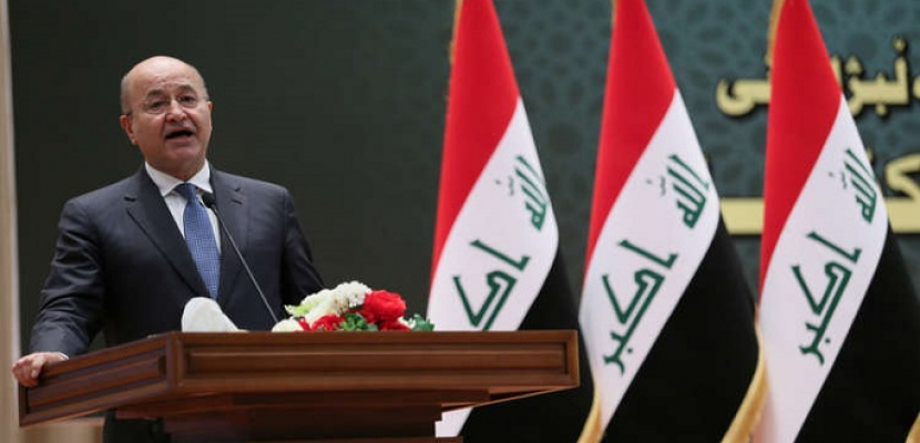 الرئيس العراقي يبحث مع رئيس النواب اللبناني سبل التعاون الثنائي