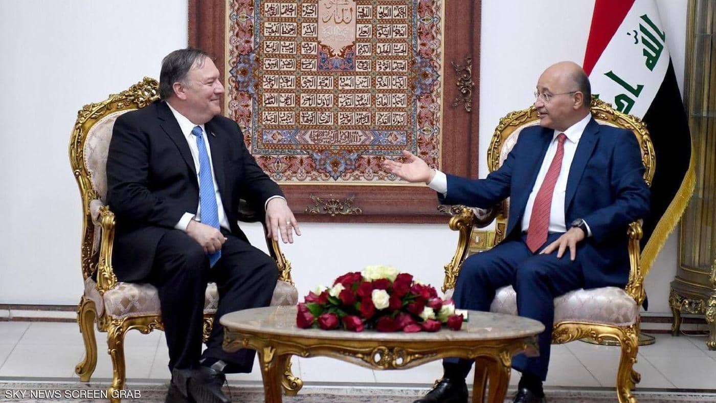 بومبيو: بغداد وعدت بـ”حماية” المصالح الأميركية