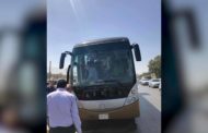 انفجار يستهدف حافلة سياحية عند المتحف المصري الكبير