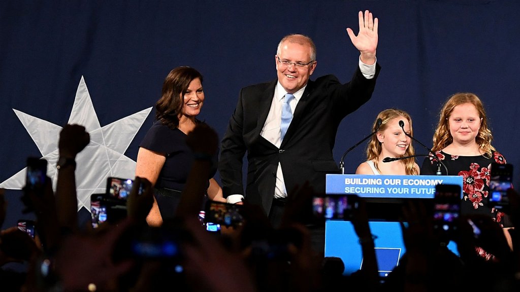 الائتلاف المحافظ في أستراليا يحقق فوزا مفاجئا في الانتخابات التشريعية