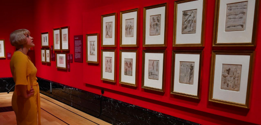قصر بكنجهام يعرض رسومات لليوناردو دافنشي