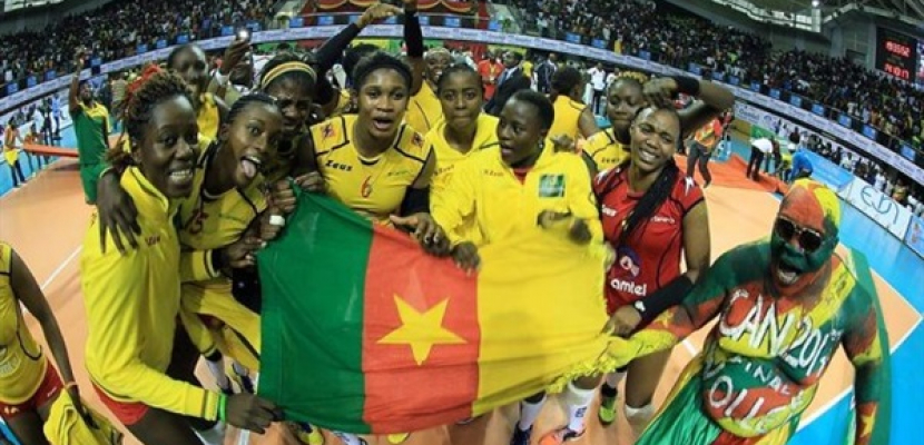 منتخب الكاميرون للسيدات يتوج بلقب بطولة إفريقيا للكرة الطائرة