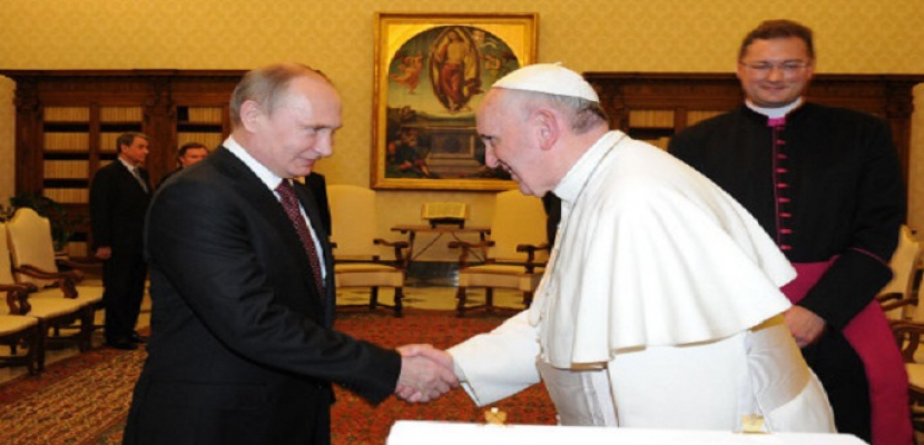 بوتين يقوم بزيارة إلى روما والفاتيكان
