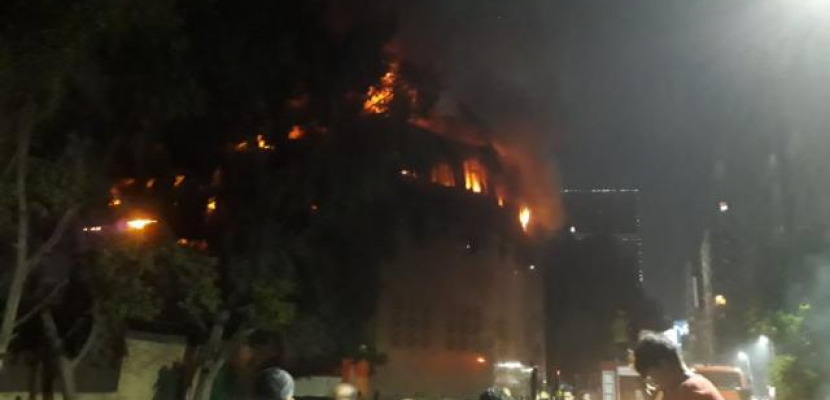 السيطرة على حريق شب بمقر دير الأنبا بولا بمنطقة حدائق القبة بالقاهرة