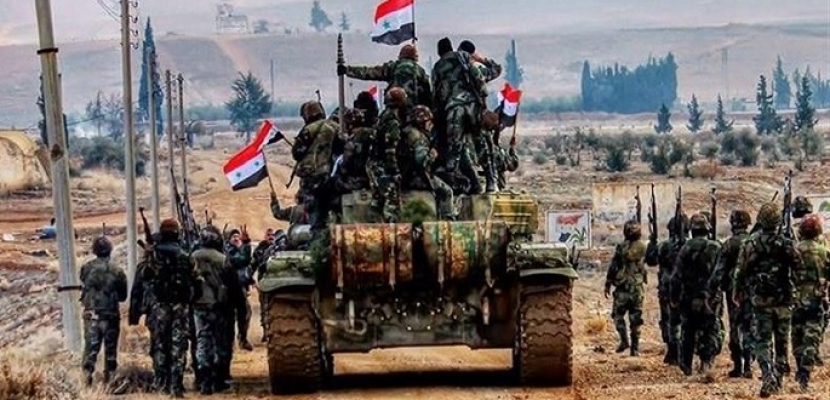 الجيش السورى يتابع تقدمه لاستعادة خان شيخون بريف إدلب