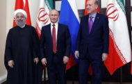 لقاء بوتين – أردوغان – روحاني  16 سبتمبر في إطار القمة الثلاثية حول سوريا