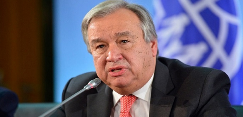 الأمين العام للأمم المتحدة يدعو إلى مزيد من العمل والقيادة لمعالجة أزمة المناخ