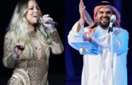 ماريا كارى تتألق فى دبى مع حسين الجسمى