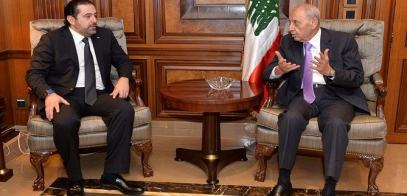 الحريري وبري: سرعة تشكيل الحكومة اللبنانية ضرورة وطنية وبعيدا عن التشنج السياسي