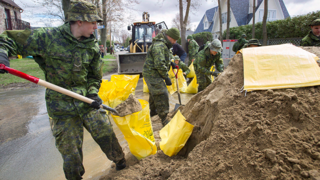 دور الجيش الكندي المتزايد في مواجهة الكوارث قد يؤثّر على جاهزيته القتالية