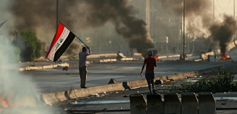 تجدد المواجهات بين المتظاهرين والأمن وسط بغداد