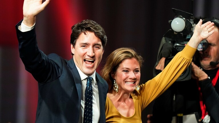 الفحوصات تؤكد إصابة صوفي غريغوار زوجة رئيس الوزراء الكندي  ترودو بفيروس كورونا