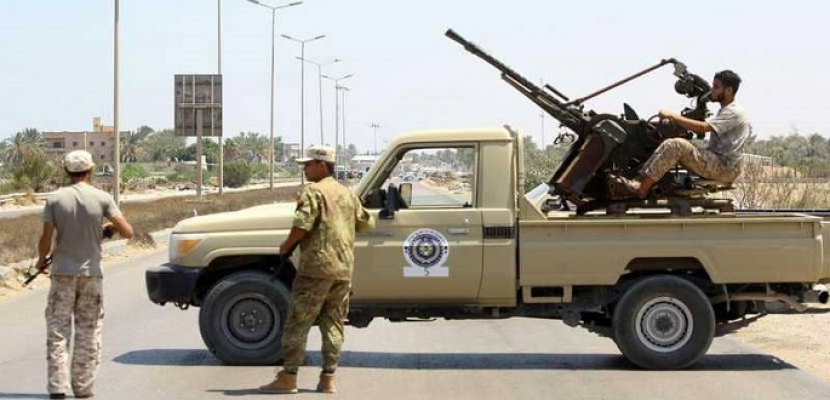الجيش الليبي يستهدف منصات ثبتتها القوات التركية في مطار معيتيقة