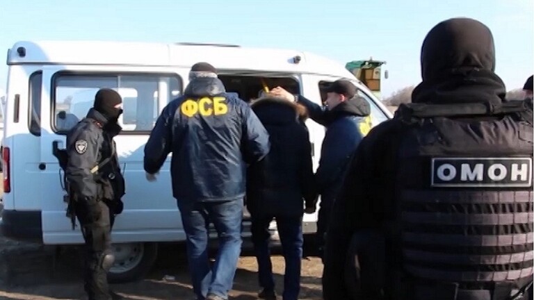 الأمن الروسي يعتقل خلية تجسس أوكرانية خططت لأعمال إرهابية في القرم
