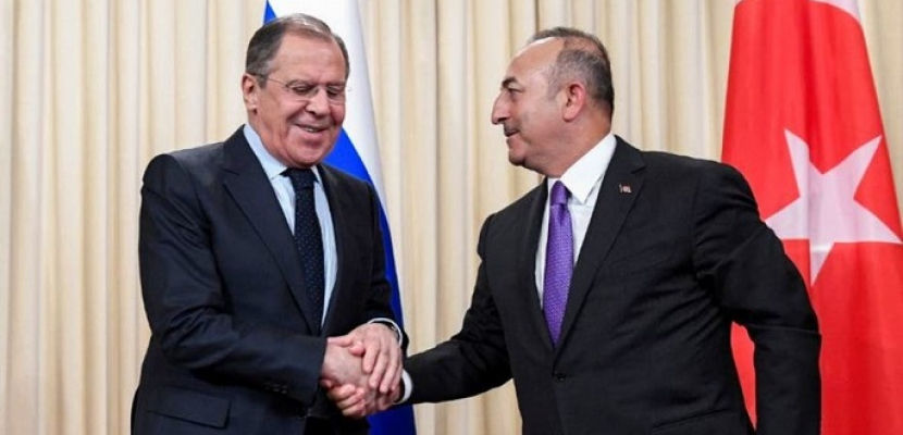 وزيرا خارجية روسيا وتركيا يؤيدان وقف إطلاق النار في ليبيا