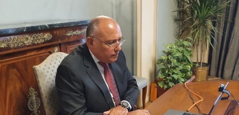 وزير الخارجية يؤكد موقف مصر الثابت تجاه دعم الحقوق المشروعة للفلسطينيين