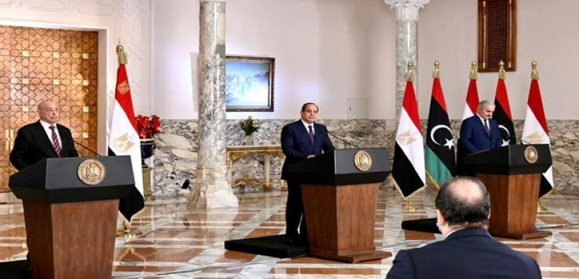 السيسي: إعلان القاهرة للوصول لتسوية سلمية يعيد ليبيا بقوة للمجتمع الدولي