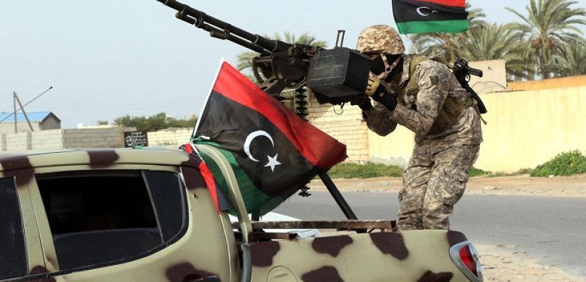 الجيش الليبى يدمر سرية مدفعية كاملة لمرتزقة أردوغان