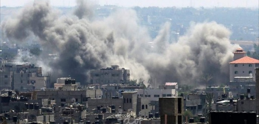 قصف إسرائيلى على أنحاء متفرقة من قطاع غزة
