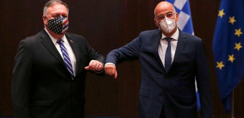 أميركا واليونان تؤكدان على حل أزمة التوتر في شرق المتوسط بالطرق الدبلوماسية