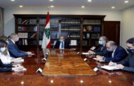 الرئيس اللبناني يبحث مع مسئول أممي المساعدات الدولية ومسار تشكيل الحكومة الجديدة