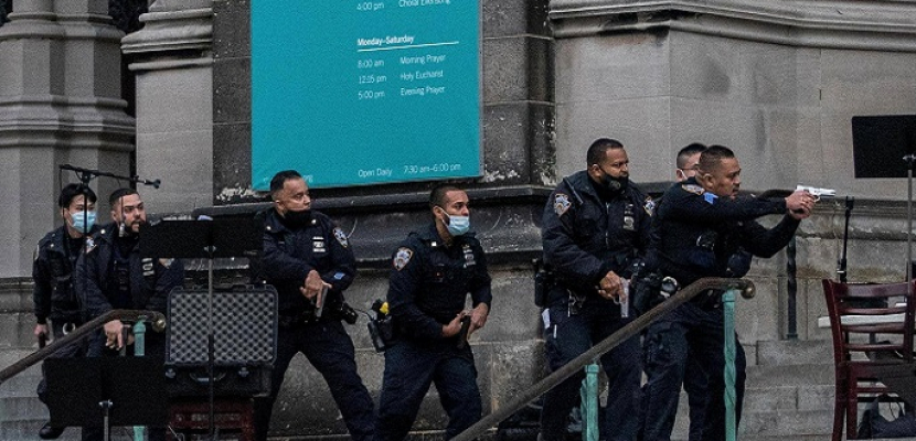 تصفية مسلح أطلق النار أمام كاتدرائية في نيويورك