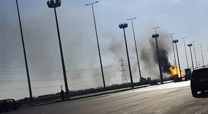 مصر.. انفجار أسطوانات غاز على طريق سريع
