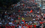 مظاهرات حاشدة في ميانمار للمطالبة بالإفراج عن أونج سان سوتشي
