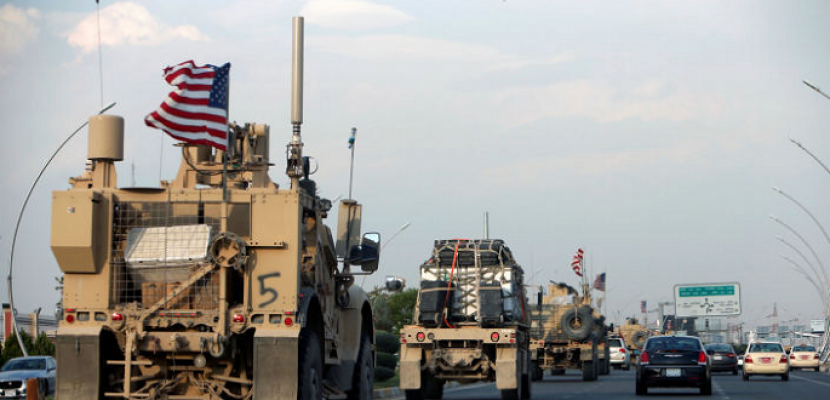 القوات الأمريكية تدخل 24 شاحنة محملة بأسلحة إلى قواعدها بريف الحسكة