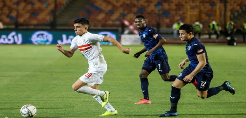 الزمالك يتعادل مع بيراميدز بهدف قاتل ويحافظ على صدارة الدوري